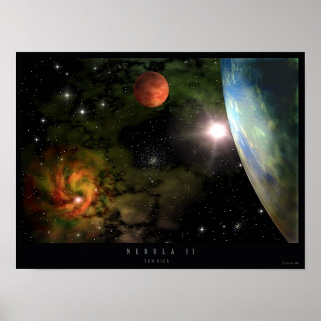 Póster Nebulosa II (Frente)