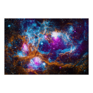 Póster Nebulosa Langosta o NGC 6357, ZGOA