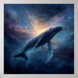 Póster Nebulosa Luminosa Joroba de Ballena
