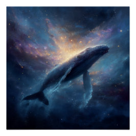 Póster Nebulosa Luminosa Joroba de Ballena