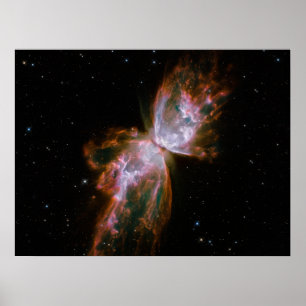 Póster Nebulosa Mariposa