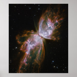 Póster Nebulosa mariposa