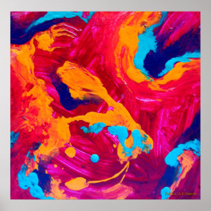 Póster Nebulosa no revelada de Orion