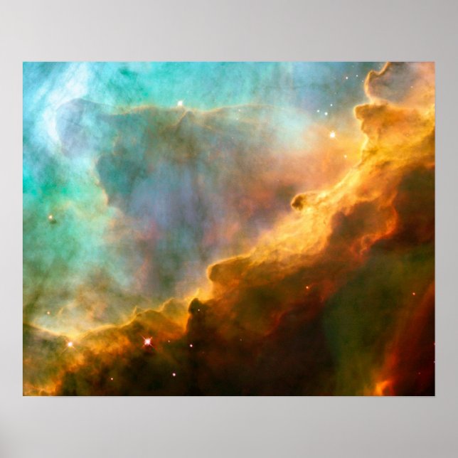Póster Nebulosa Omega Swan, M17 (Frente)