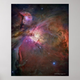 Póster Nebulosa Orión