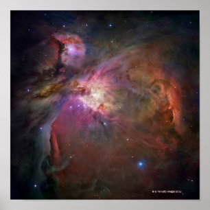 Póster Nebulosa Orión