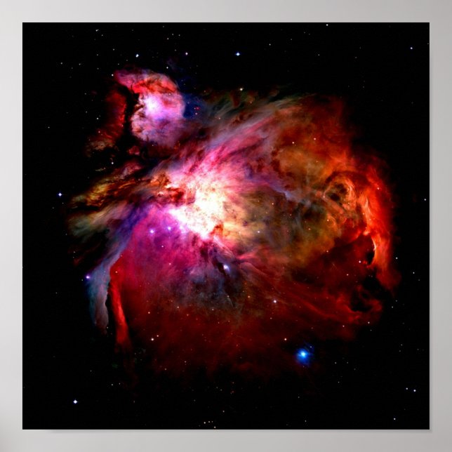 Póster Nebulosa Orion No1 (Frente)