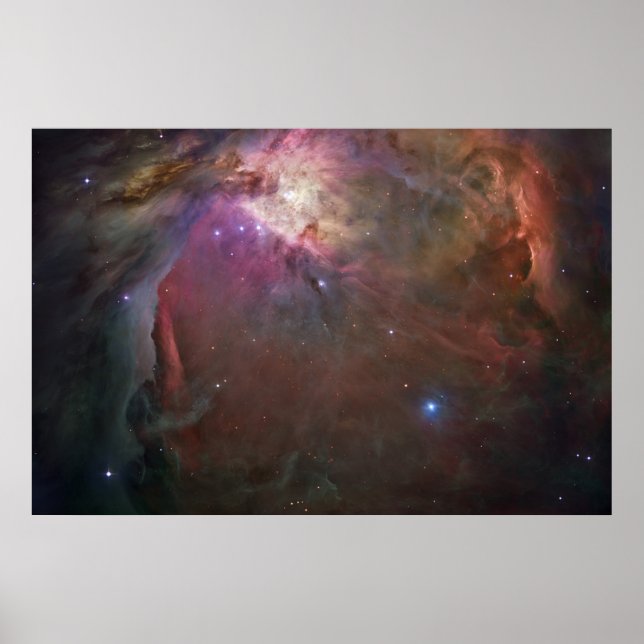 Póster Nebulosa Orion Wide 2 (Frente)