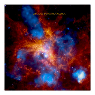 Póster Nebulosa Tarántula 30 Doradus