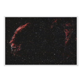 Póster Nebulosa Velo Oriental – Astrofotografía del Espac