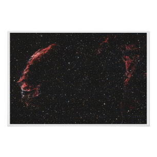 Póster Nebulosa Velo Oriental – Astrofotografía del Espac