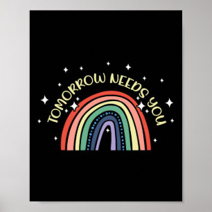 Póster Necesita ayuda para la toma de conciencia sobre la