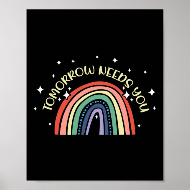 Póster Necesita ayuda para la toma de conciencia sobre la (Frente)