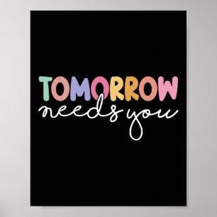 Póster Necesita que Guay cite el mensaje de salud mental