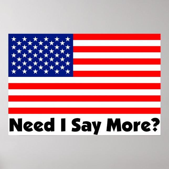 Póster ¿Necesito Decir Más? (Frente)