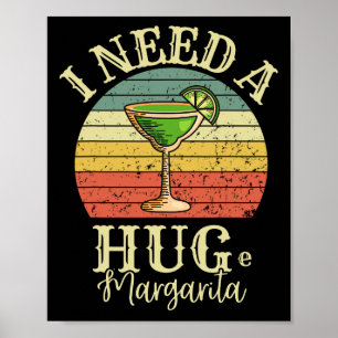 Póster Necesito Una Gran Beber De Cola De Margarita Cinco