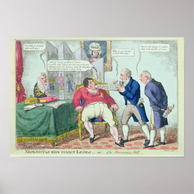 Póster Necessitas Non Habet Leges (Frente)