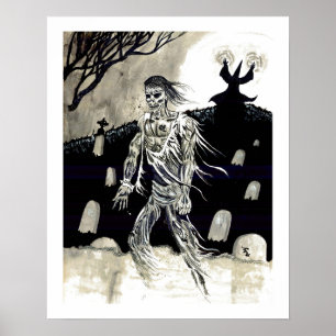 Póster "Necromancer" - poster de Tracy Lesch