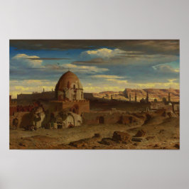 Póster Necrópolis de El Cairo