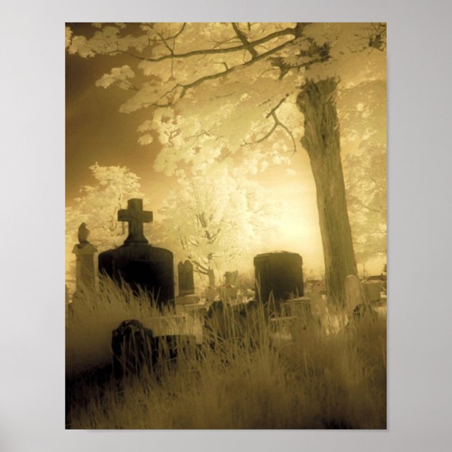 Póster Necrópolis surrealista (Frente)