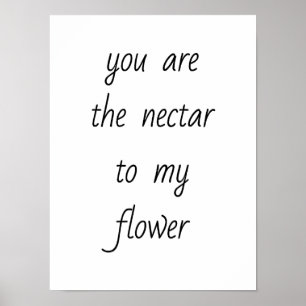 Póster Néctar A Mi Poster De Flores