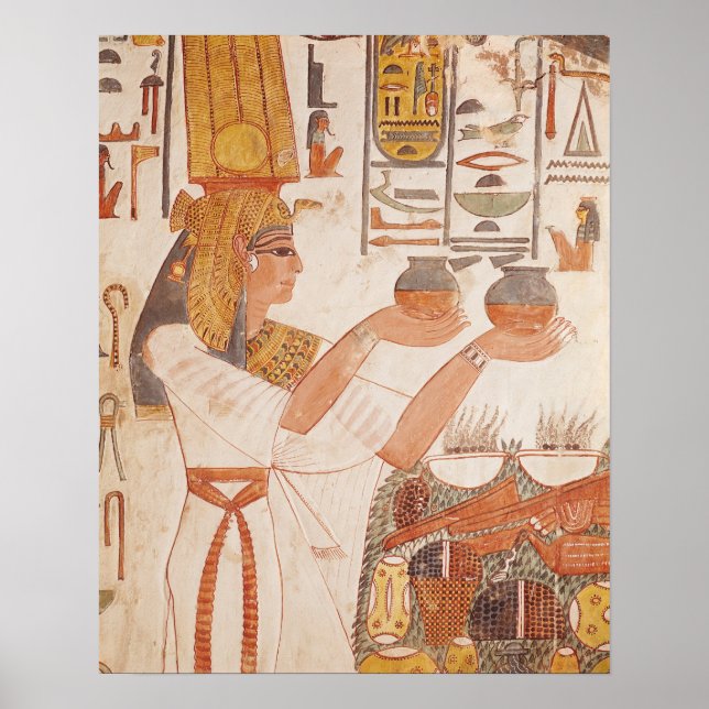 Póster Nefertari Haciendo una oferta (Frente)