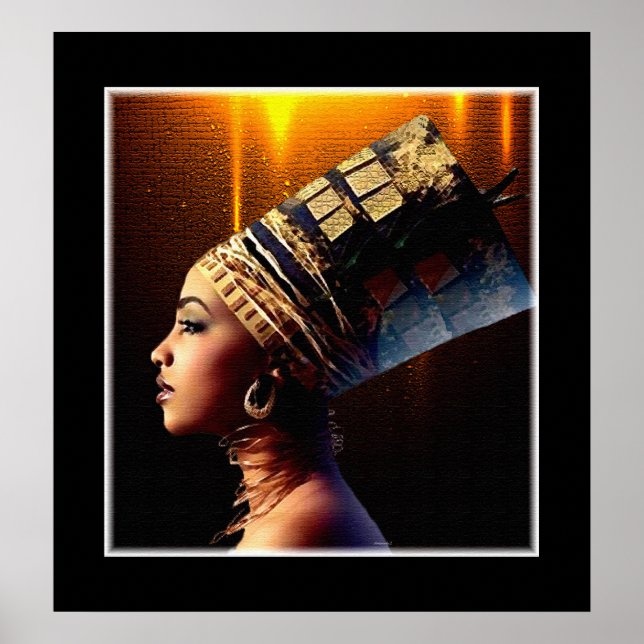 Póster Nefertiti (Frente)