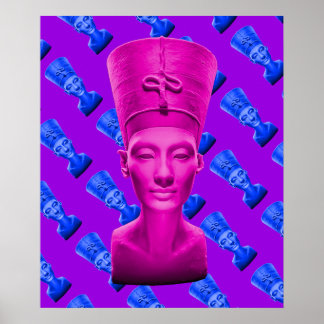 Póster Nefertiti Poster Rosa