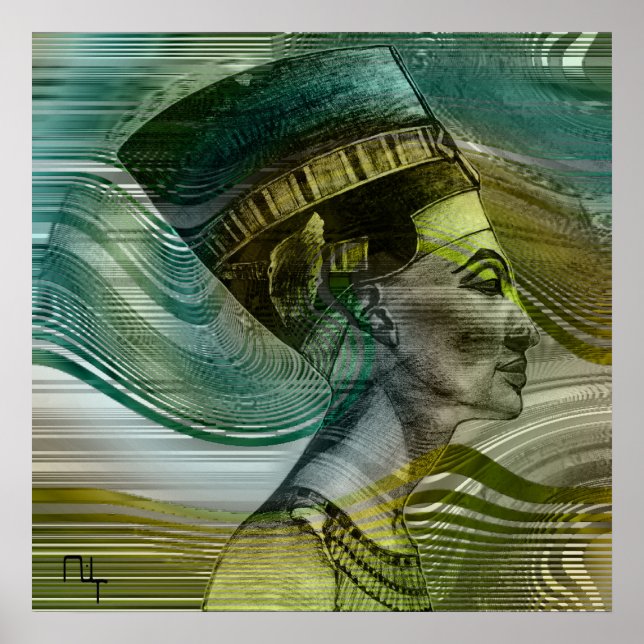 Póster Nefertiti revelado (Frente)
