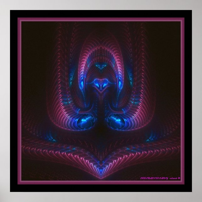 Póster NEFTHYS - Diosa de los muertos (Frente)