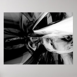 Póster Negative Feelings Abstract Poster