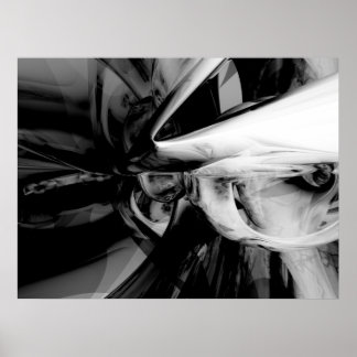 Póster Negative Feelings Abstract Poster