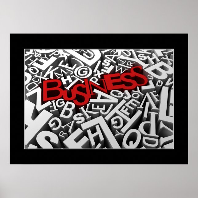 Póster Negocio (Frente)