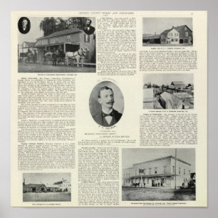 Póster Negocios de Petaluma, California