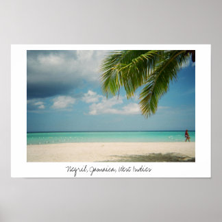 Póster Negril, Jamaica