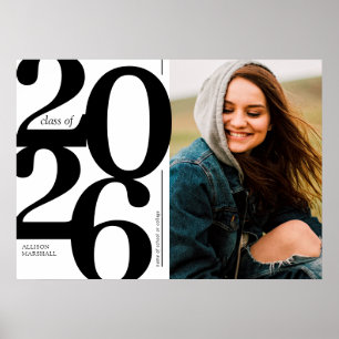 Póster Negrita Partido de Graduación de Fotografías 2025