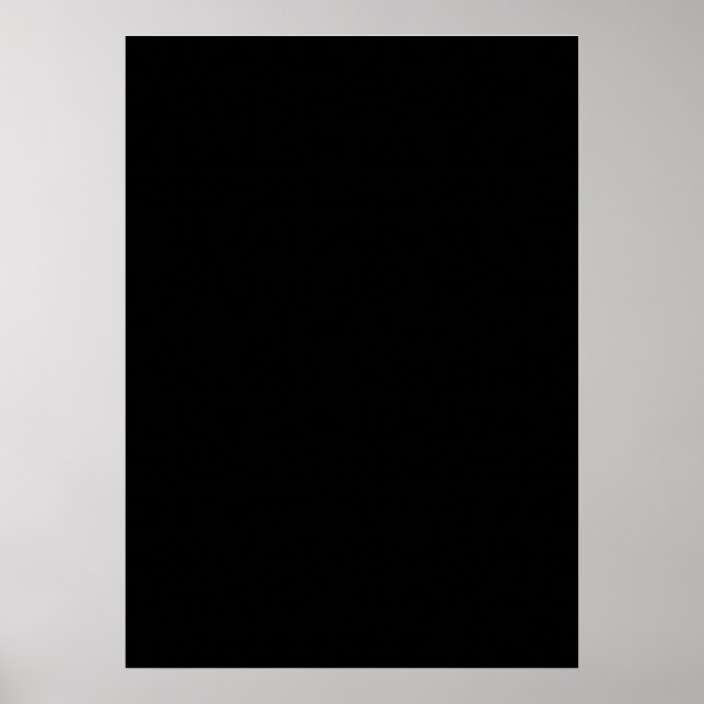 Póster Negro (Frente)