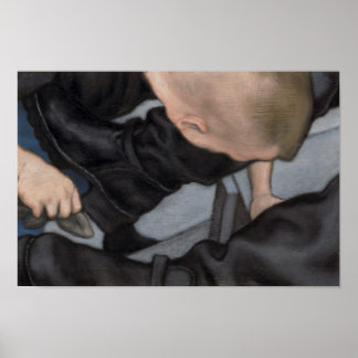 Póster Negro de arranque