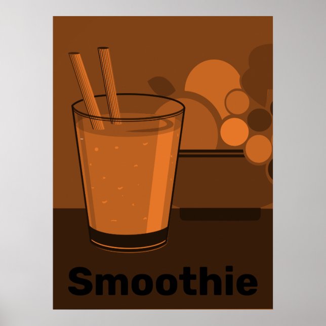 Póster Negro de vidrio, Naranja de la cocina de la pared  (Frente)