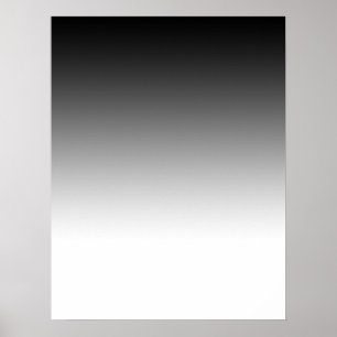 Póster Negro graduado al poster blanco para la fotografía