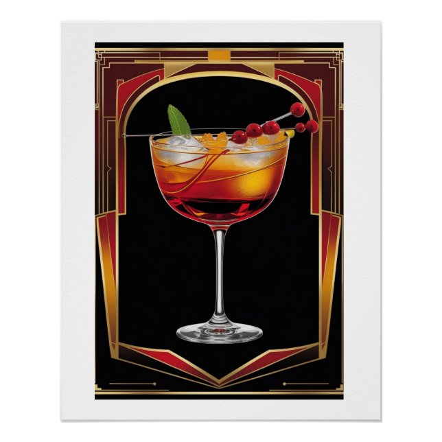 Póster Negroni  (Anverso)