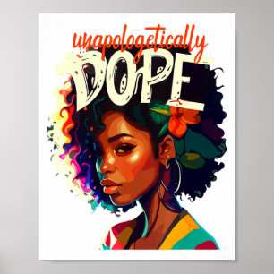 Póster Negrura Negra Cada Mes Historia Negra Africana A