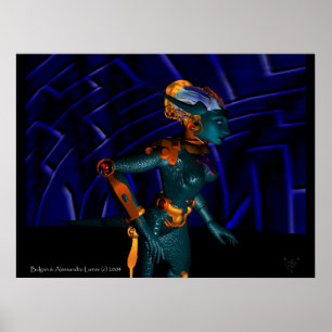 Póster NEMES / HYPER ANDROID, Ciencia Ficción