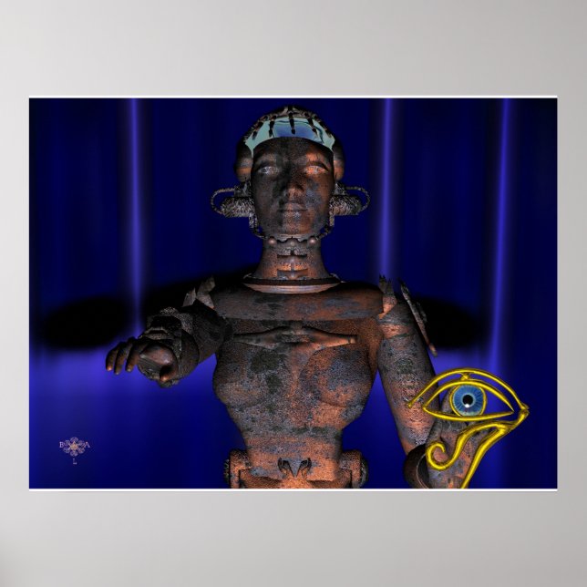 PÓSTER NEMES / HYPER ANDROID WITH ANKH (Frente)