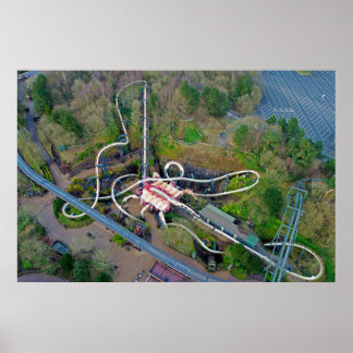 Póster Nemesis Drone | Alton Towers Resort