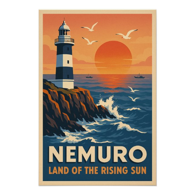 Póster Nemuro – Tierra del Sol Naciente (Anverso)