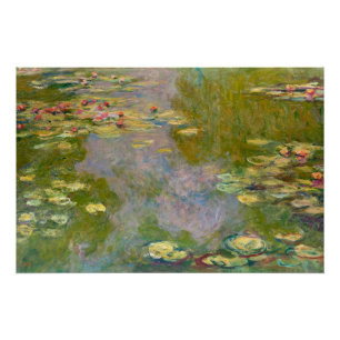 Póster Nenúfares de Claude Monet