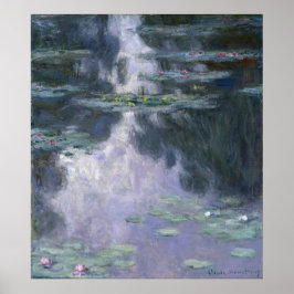 Póster Nenúfares de Claude Monet