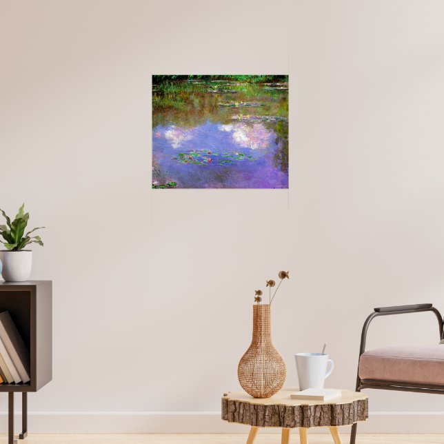 Póster Nenúfares, Las Nubes, (Salón 3)