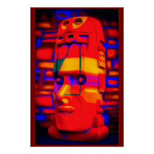 Póster Neo-Polinesio